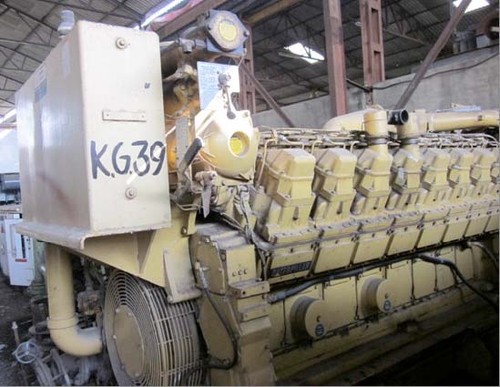 2 Units 2000 kVA each, CAT, Caterpillar 3516 D1, Diesel Generators 415V, 50 Hz