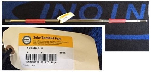 CENTERSTUD, ROTOR, 27.775 IN 6