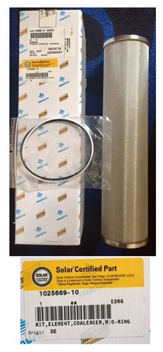 KIT ELEMENT COALESCER WITH O RING