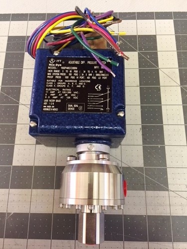 SWITCH DP 500 PSI 125 V DPDT